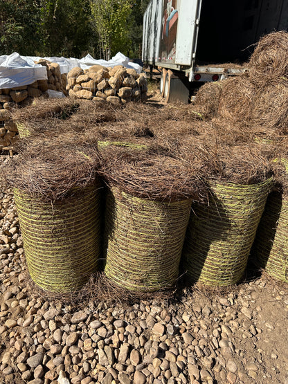 Longleaf Pine Straw Roll
