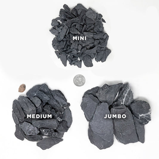 Slate Chips,  Available in Mini, Medium & Jumbo sizes | PER TON